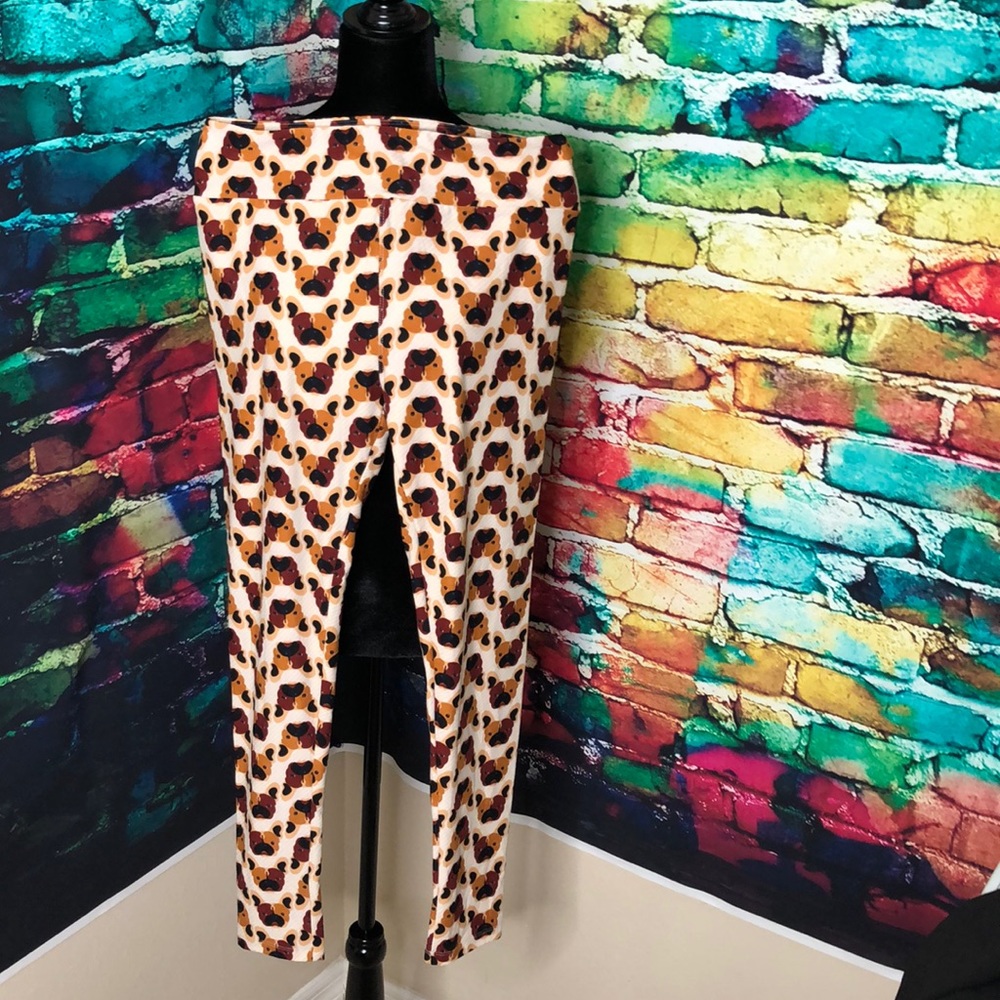 Unicorn Tall & Curvy French Bulldog Leggings 0053